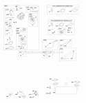 Carburetor Exhaust System KitGasket Set-Carburetor Diagram and Parts List for  Briggs and Stratton Engine